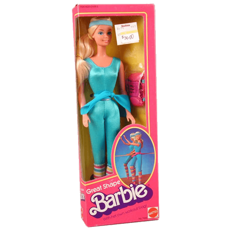 barbie doll box