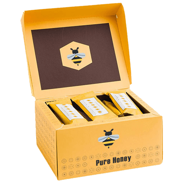 Get bespoke Honey packaging boxes at affordable rates Emenac