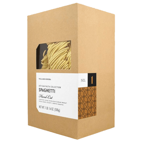 Get bespoke Spaghetti packaging boxes at affordable rates Emenac