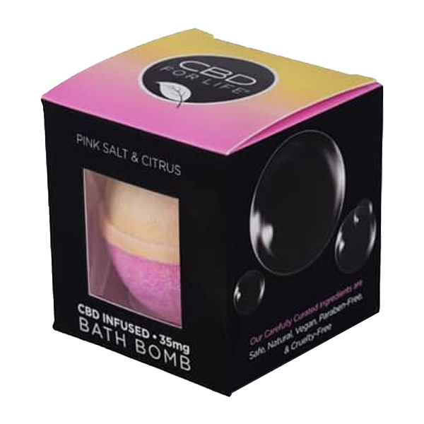 Custom Printed Cannabis Bath Bomb Boxes Wholesale Cannabis Bath Bomb