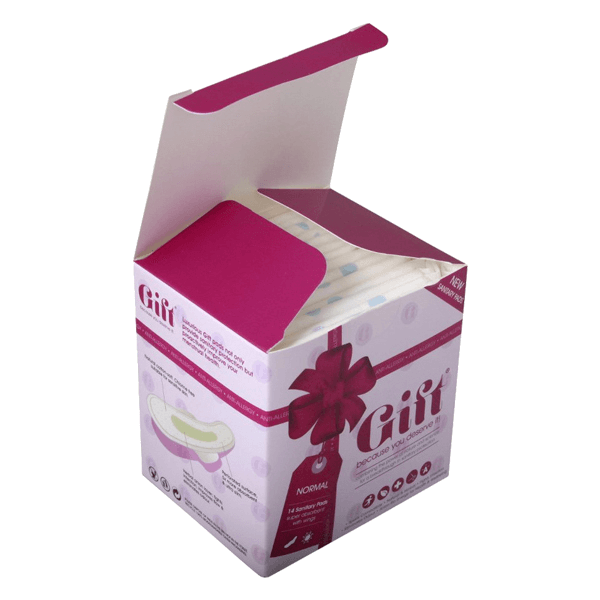Wholesale Sanitary Towel Boxes Custom Printed Sanitary Towel