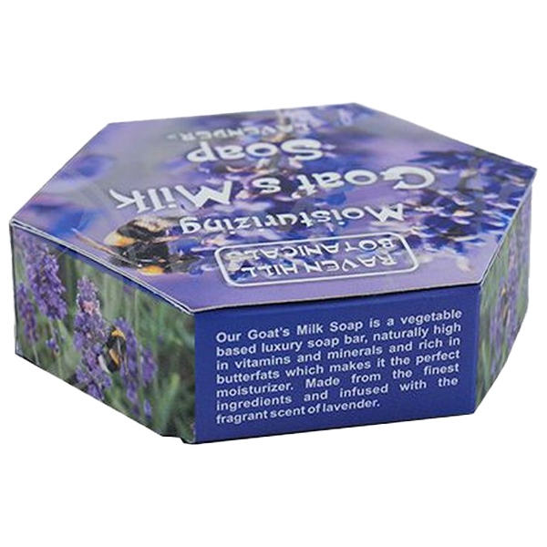 Herbal Soap Hexagon Boxes image