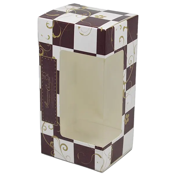 Customised window diecut Boxes with free designing Custom window box