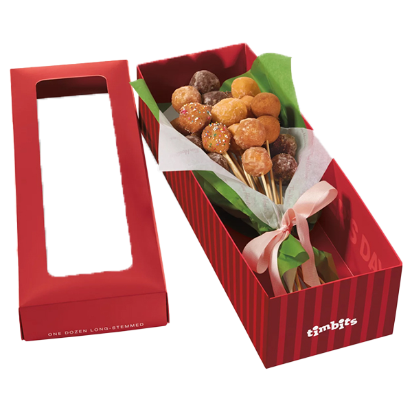 Two-piece-Donut-Bouquet-boxes