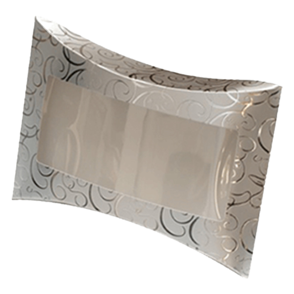 Silver Foil Pillow Boxes image