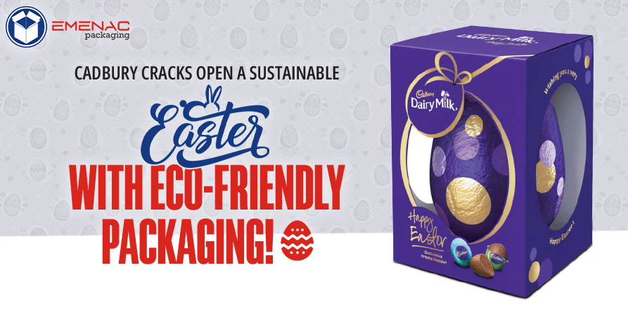 Cadbury Cracks Open a Sustainable Easter with Eco-Friendly Packaging!