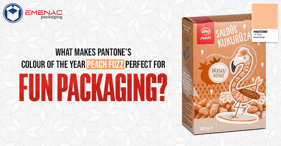 What Makes Pantone’s Colour of the Year Peach Fuzz Perfect for Fun Packaging?