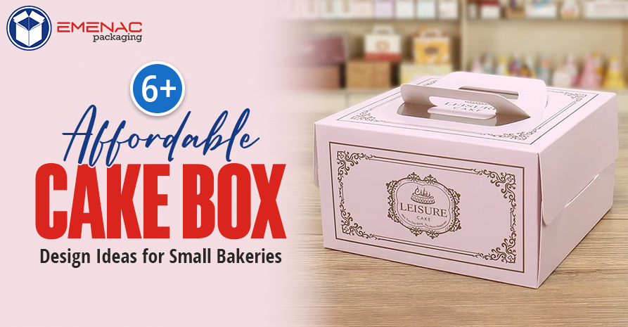 6+ Affordable Cake Box Design Ideas for Small Bakeries