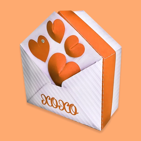 	Envelope shaped boxes	